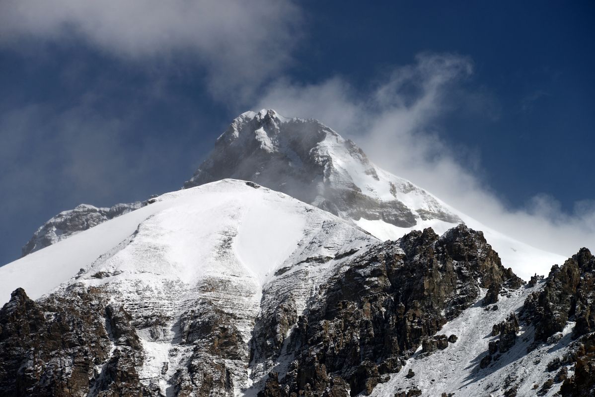 26 Kellas Rock Lixin Peak Close Up On The Trek From Intermediate Camp To Mount Everest North Face Advanced Base Camp In Tibet